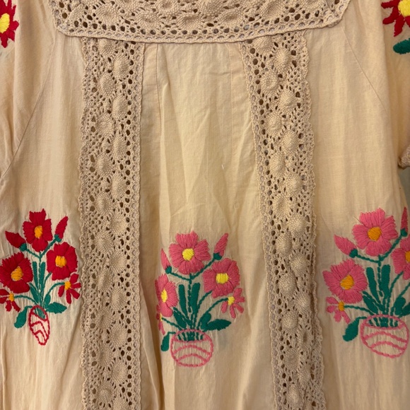 Christy Dawn- Embroidered Floral Dress- XS/S - Picture 3 of 4